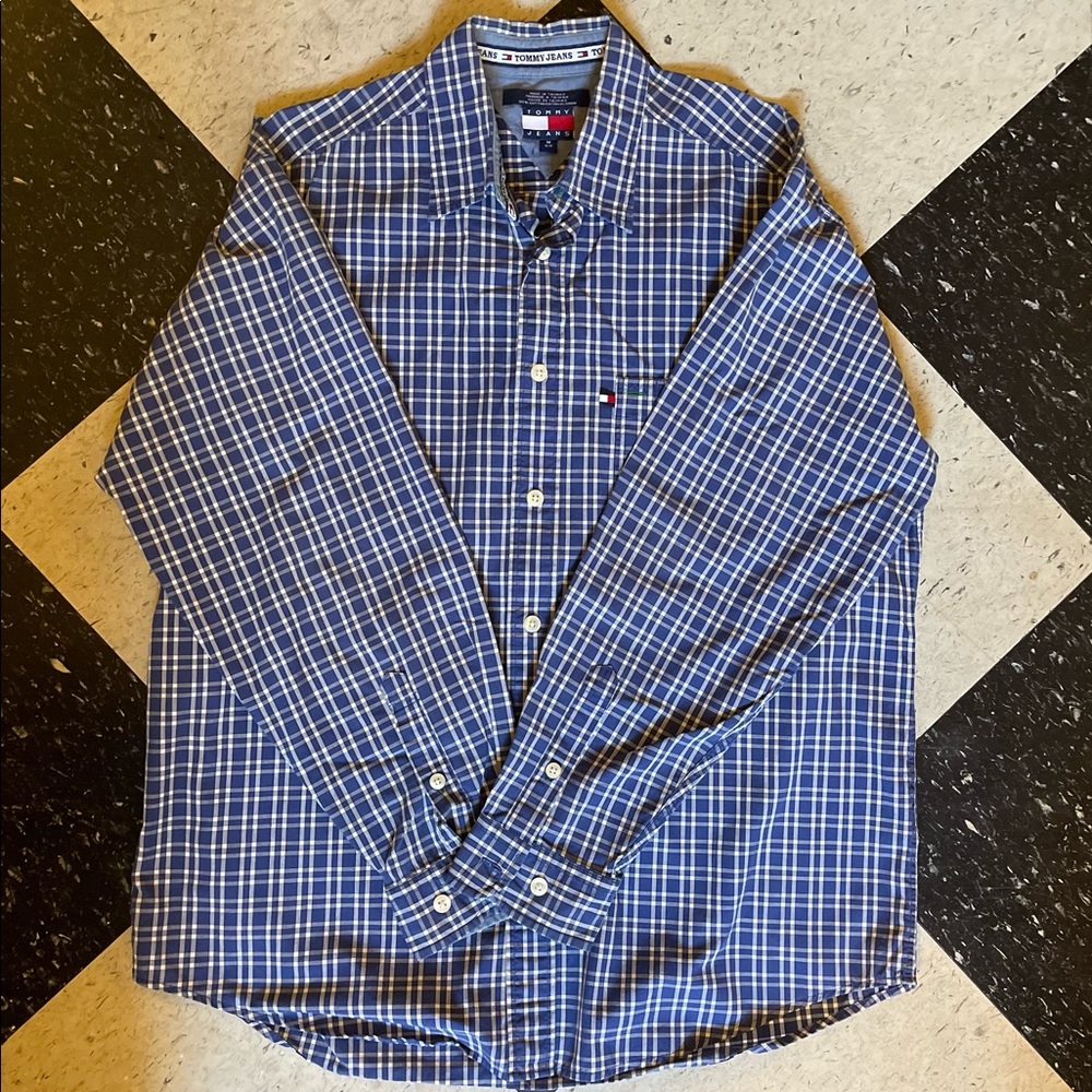 Vintage Tommy Jeans Medium long sleeve button down